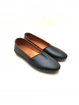 302 AYMODA BAYAN HAKİKİ DERİ ANATOMİK BABET