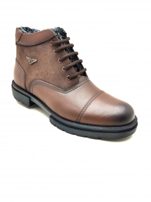 3408L UİS FİGO DERİ FERMARLI GARNİ ERKEK GÜNLÜK BOT