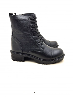 5003 MODA KADIN HAKİKİ DERİ UZUN KONÇLU POSTAL BOT