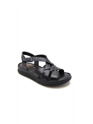 4003 VEFAZEN BAYAN DERİ SANDALET