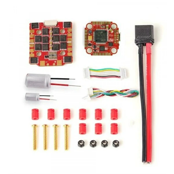 HGLRC ZeusF745 V2 STACK Drone Uçuş Kontrol Kartı ve 4 Kanal Sürücüsü