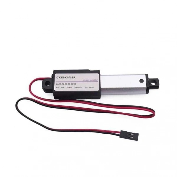 LA-M-12-40 12V 30mm 32N IP54 Mikro Lineer Motor