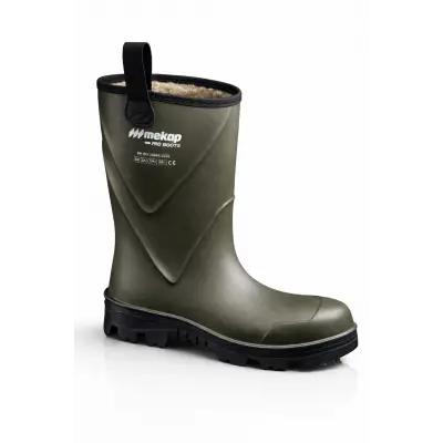 Mekap Pro 101R-S4 Çelik Burunlu İçi Yünlü İş Güvenlik Çizmesi