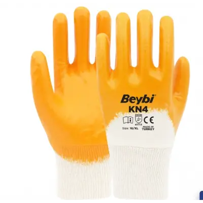 Beybi KN4 Pamuk Nitril Eldiven