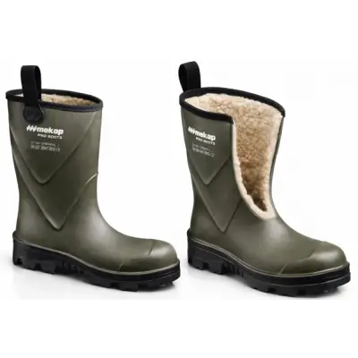 Mekap Anka Pro 101R-S4 Çelik Burunlu İçi Yünlü İş Güvenlik Çizmesi