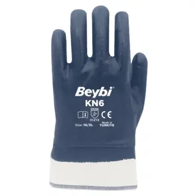 Beybi KN6 Pamuk Nitril Eldiven