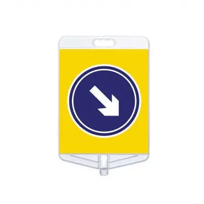 Dikdörtgen Sağdan Gidiniz Tabelası