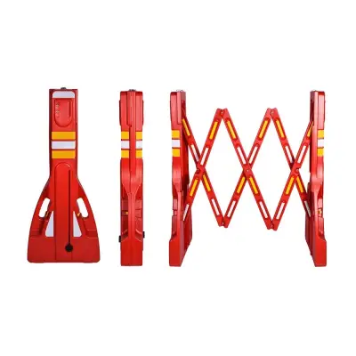 Kırmızı Akordiyon Bariyer