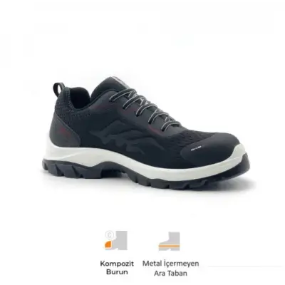 Mekap Gripper GPR-181 S1P SRC Kompozit Burun Kevlar Ara Taban HybridFit İş Ayakkabısı
