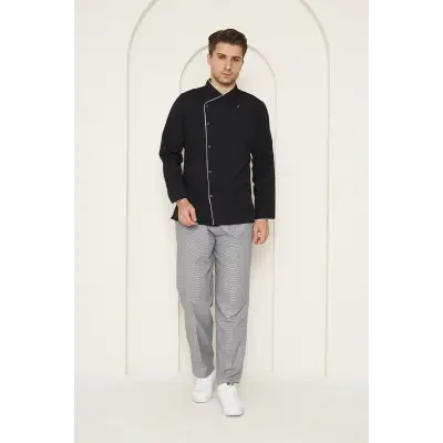 Mervem Siyah Aşçı Ceketi