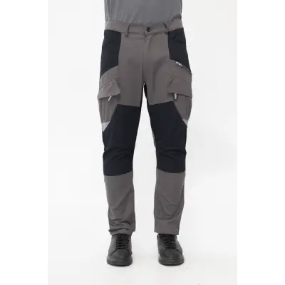 Orange Safety Harman Atak Pantolon Reflektörlü Athens Gri İş Pantolonu