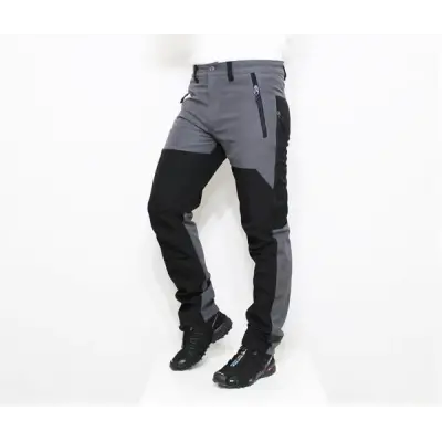 Orange Safety Softshell Gri-Siyah Pantolon