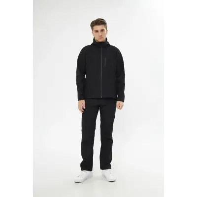 Orange Safety Softshell Siyah Mont Ceket