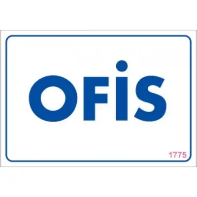 Pvc Levha Ofis 17,5*25 cm