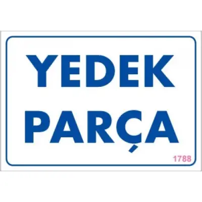 Pvc Levha Yedek Parça 17,5*25 cm