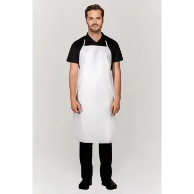PVC Ön Önlük Beyaz