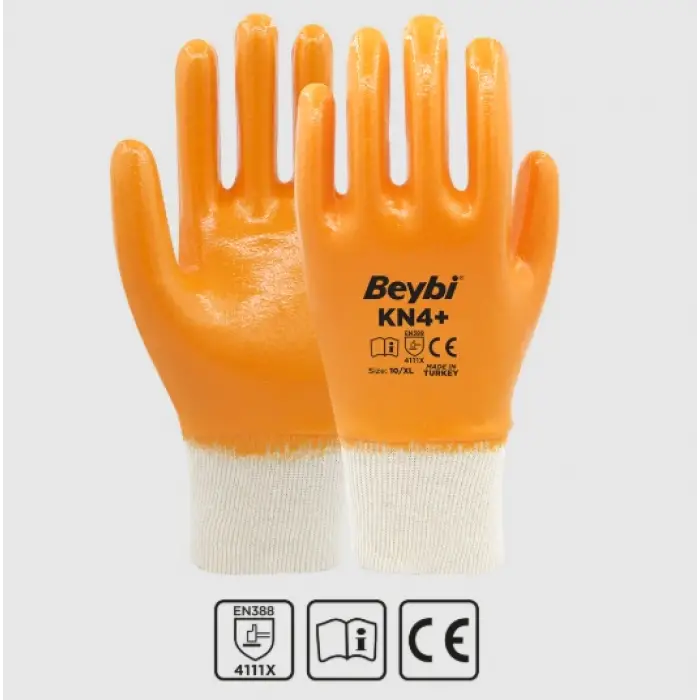 Beybi KN4+ Pamuk Nitril Eldiven