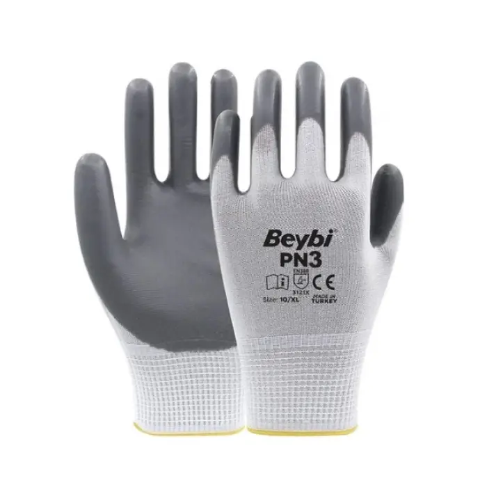 Beybi Pn3 Gri Iş Eldiveni