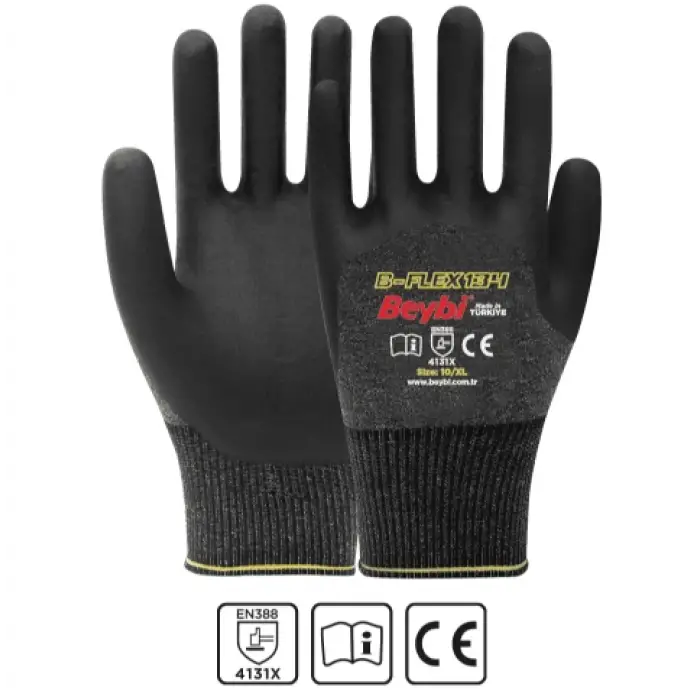 Beybi B-Flex134 Likralı Nitril Eldiven