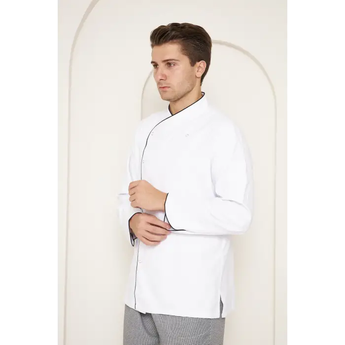 Aşçı Ceketi Alpaka Beyaz