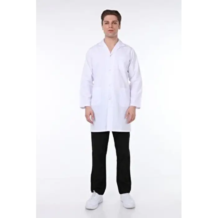 Bayan Beyaz Okul Önlüğü Alpaka