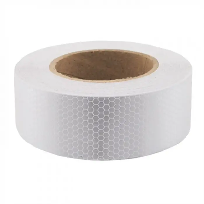 Beyaz Petekli Reflektif Bant 5cm 46 METRE