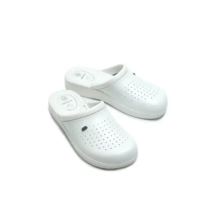 Gezer Yazlık Sabo Erkek Terlik Beyaz