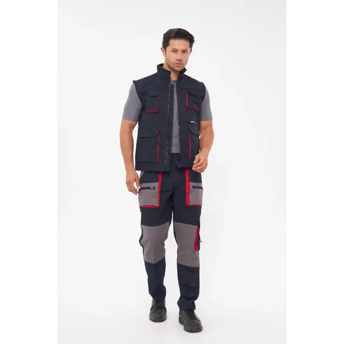 Harman Karışımı Takım Yelek+Pantolon