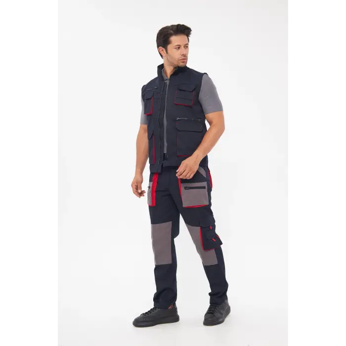 Harman Karışımı Takım Yelek+Pantolon