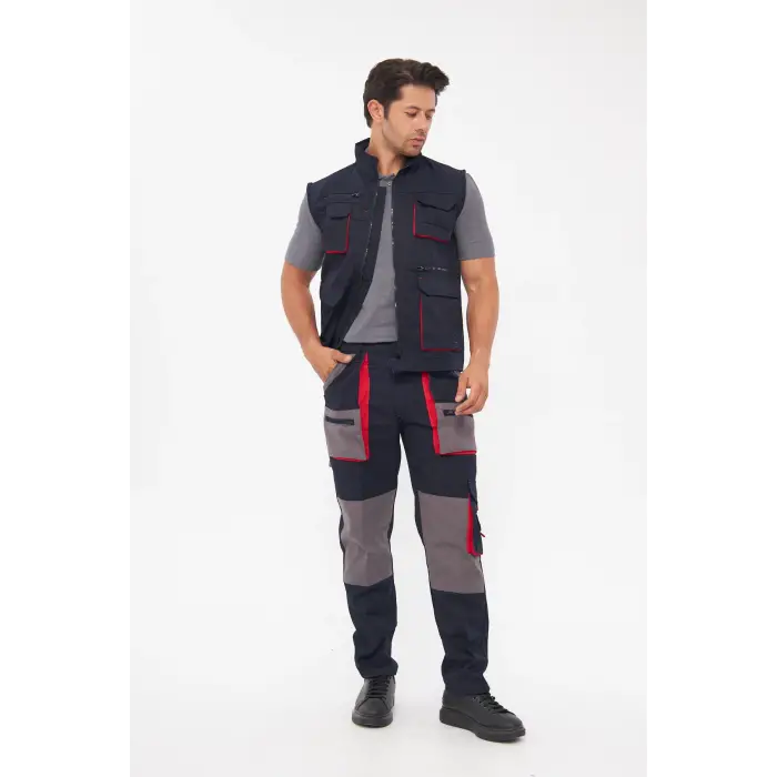 Harman Karışımı Takım Yelek+Pantolon