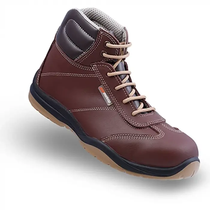 Mekap Oslo RMK-60 S2 Deri Kahverengi İş Botu