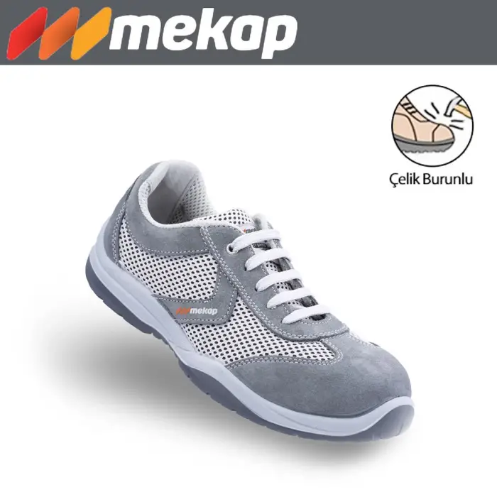 MEKAP RMK-44 SAVANA GRİ / ÇELİK BURUNLU İŞ AYAKKABISI / S1