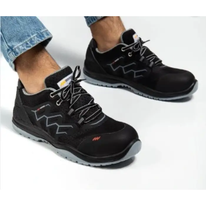 Mekap Rmk 83 S2 Alüminyum Burunlu Spor Iş Ayakkabısı 4 Mevsim Suya Karşı Dayanıklı Spor Iş Ayakkabı