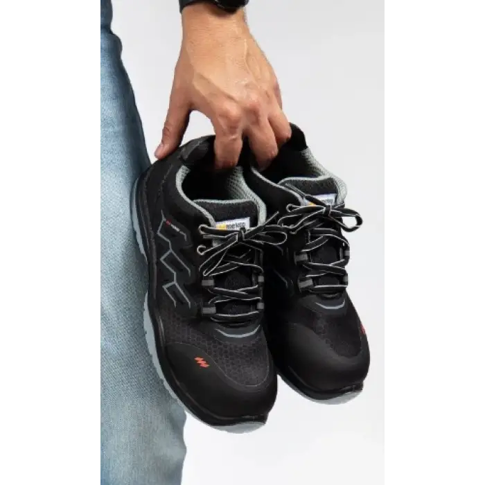 Mekap Rmk 83 S2 Alüminyum Burunlu Spor Iş Ayakkabısı 4 Mevsim Suya Karşı Dayanıklı Spor Iş Ayakkabı