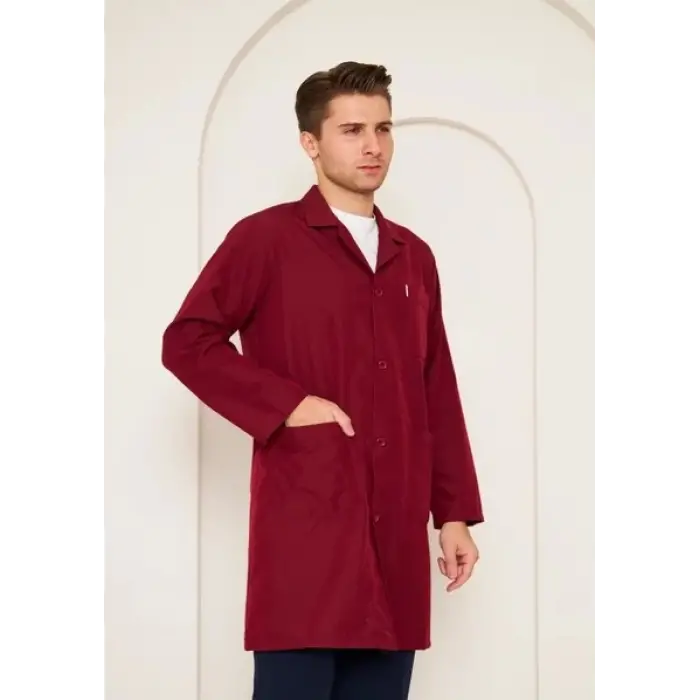 Orange Safety Erkek Bordo Önlük