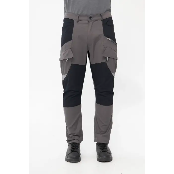 Orange Safety Harman Atak Pantolon Reflektörlü Athens Gri İş Pantolonu