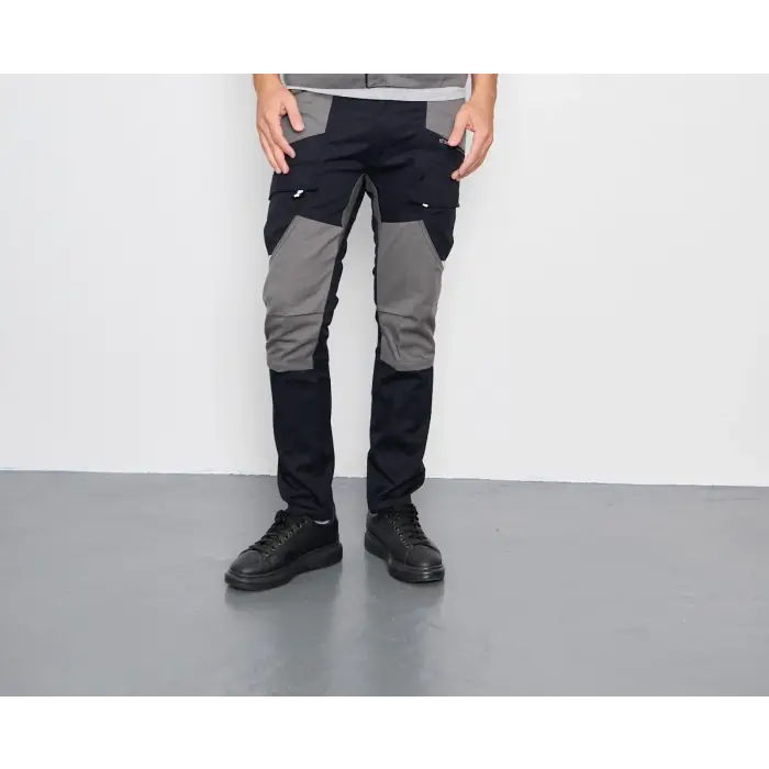 Orange Safety Harman Pantolon Mısır Siyah-Gri İş Pantolonu