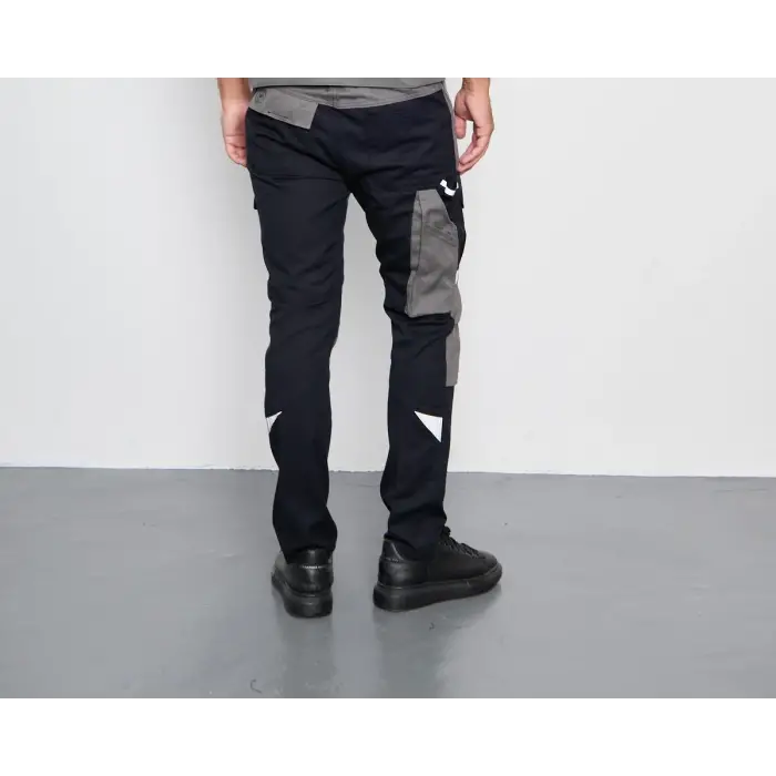 Orange Safety Harman Pantolon Mısır Siyah-Gri İş Pantolonu