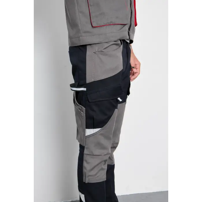 Orange Safety Harman Pantolon Mısır Siyah-Gri İş Pantolonu