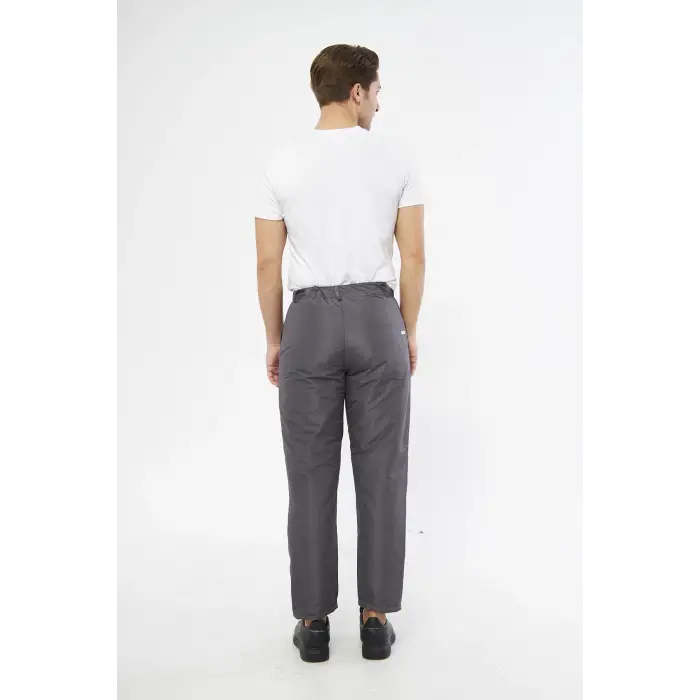 Orange Safety Oxford İçi Kapitoneli Gri Soğuk Hava Pantolonu