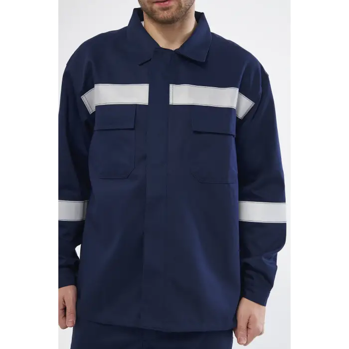 ProWeld 100RF-102RF Reflektörlü Isı Alev ve Kaynak Sıçramalarına Karşı Koruyucu Yanmaz Ceket