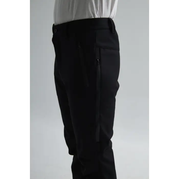 Orange Safety Softshell Siyah Pantolon