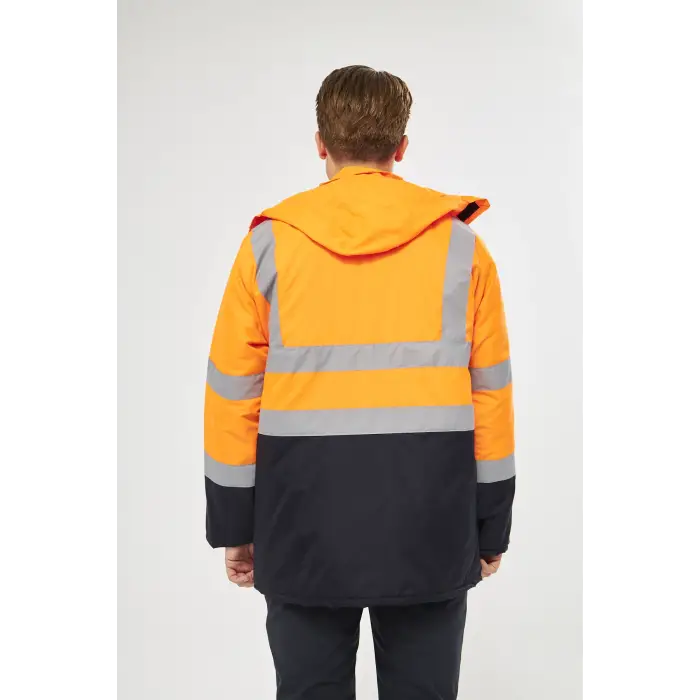 Orange Safety Turuncu Parka Oxford Reflektörlü