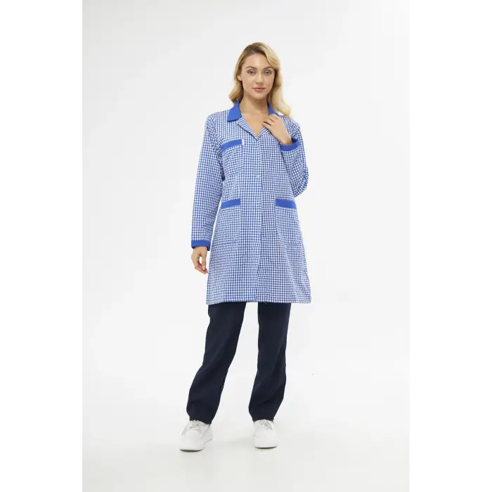 Pötikare Mavi İş Önlüğü Bayan