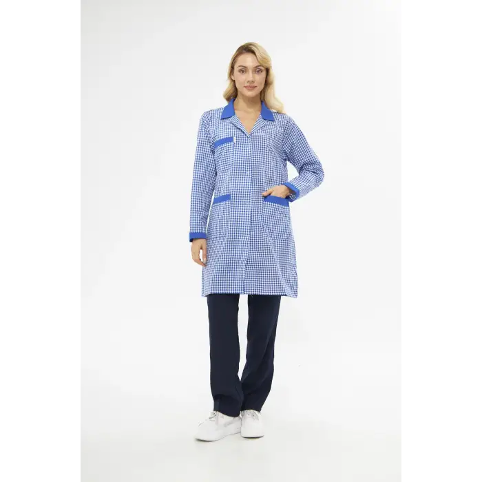 Pötikare Mavi İş Önlüğü Bayan