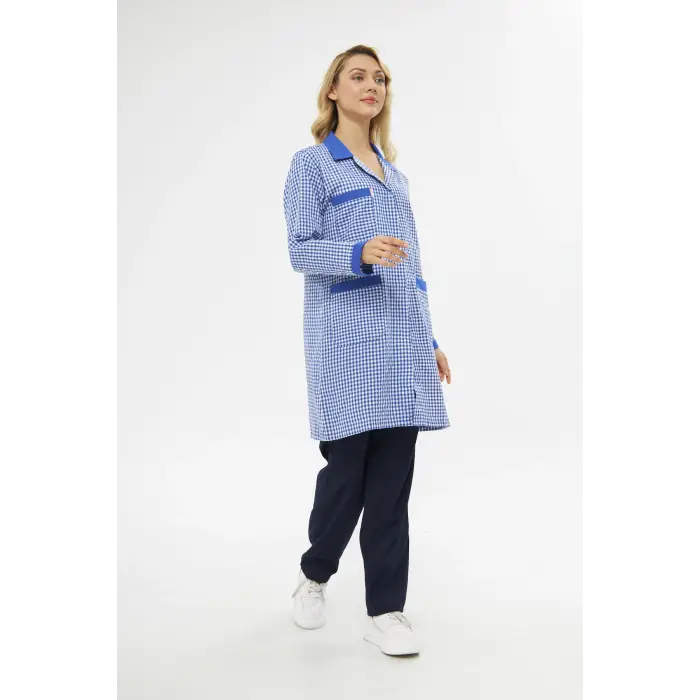 Pötikare Mavi İş Önlüğü Bayan