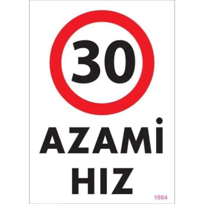 Pvc Levha Azami Hız 30 25*35 cm
