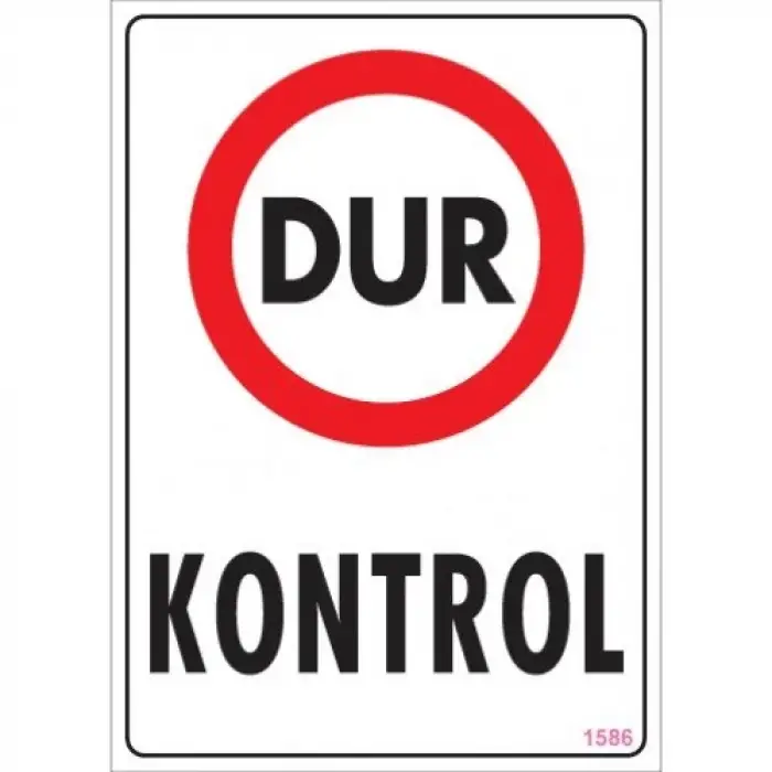 Pvc Levha Dur Kontrol 25*35 cm