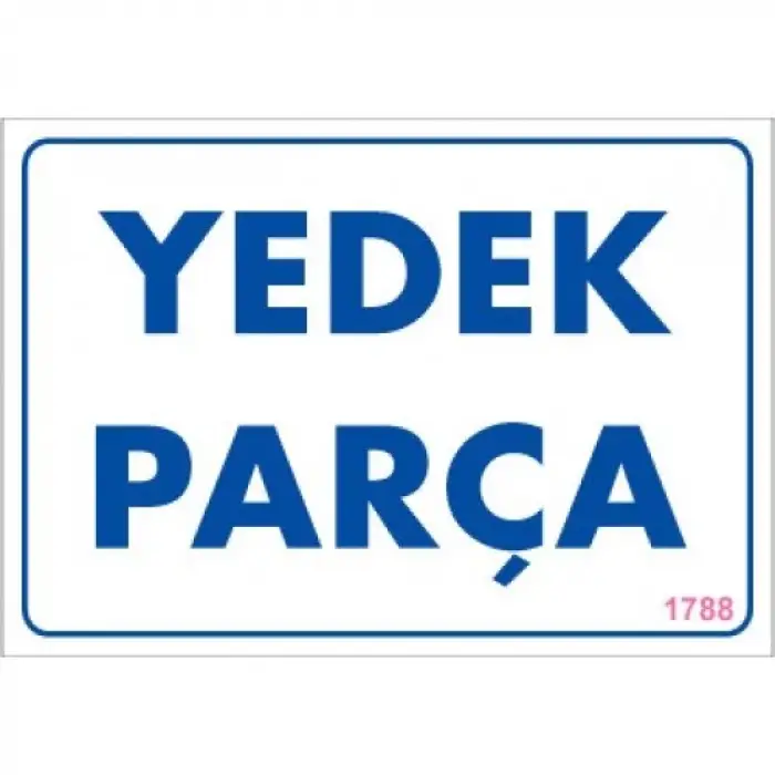Pvc Levha Yedek Parça 17,5*25 cm