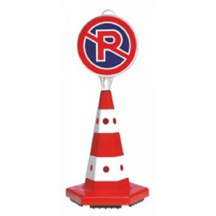 Trafik Konisi Park Yapılmaz Levhalı